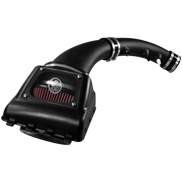 S&B - Cold Air Intake For 11 - 16 Ford F250, F350 V8 - 6.2L Oiled Cotton Cleanable Red S&B - Demon Performance