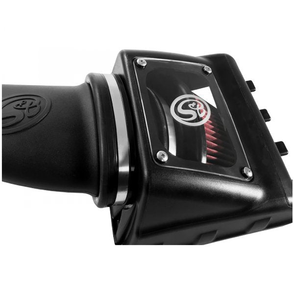 S&B - Cold Air Intake For 11 - 16 Ford F250, F350 V8 - 6.2L Oiled Cotton Cleanable Red S&B - Demon Performance