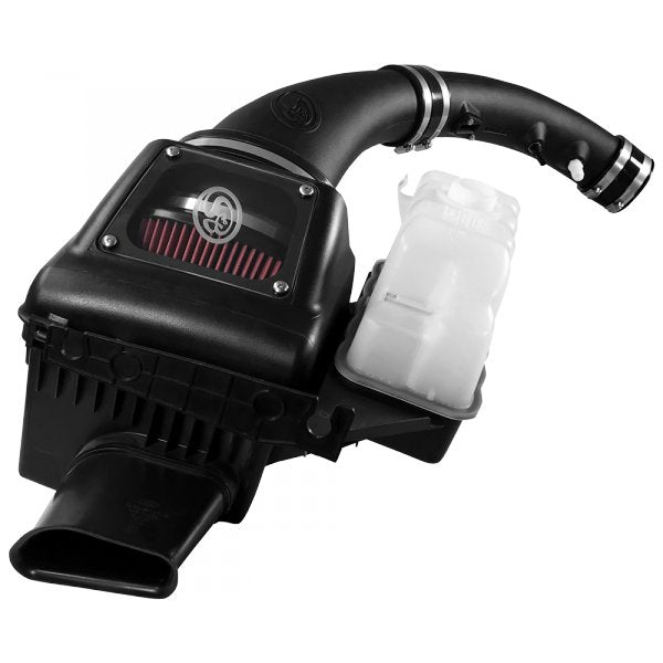 S&B - Cold Air Intake For 11 - 16 Ford F250, F350 V8 - 6.2L Oiled Cotton Cleanable Red S&B - Demon Performance