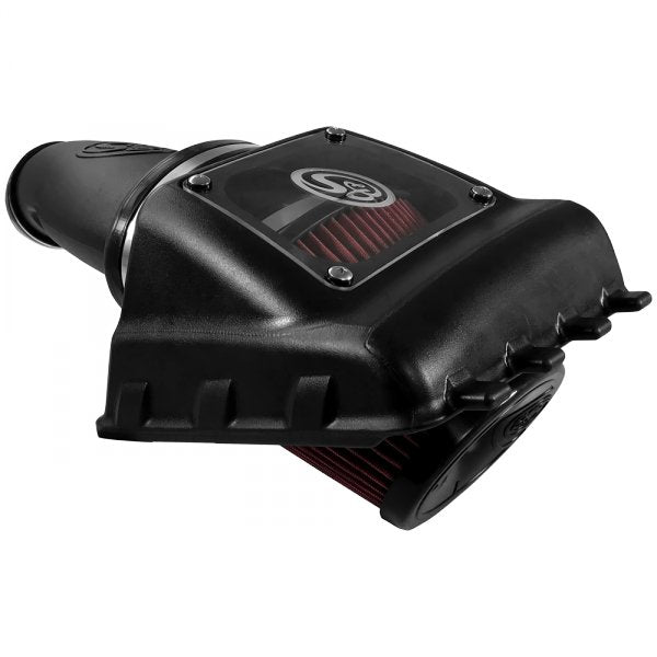 S&B - Cold Air Intake For 11 - 16 Ford F250, F350 V8 - 6.2L Oiled Cotton Cleanable Red S&B - Demon Performance