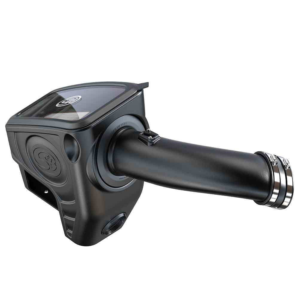 S&B - Cold Air Intake For 11 - 16 Ford F250 F350 V8 - 6.7L Powerstroke Dry Extendable White S&B - Demon Performance