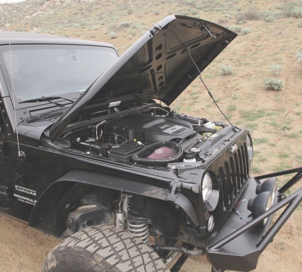 S&B - Cold Air Intake For 12 - 18 Jeep Wrangler JK V6 - 3.6L Oiled Cotton Cleanable Red S&B - Demon Performance