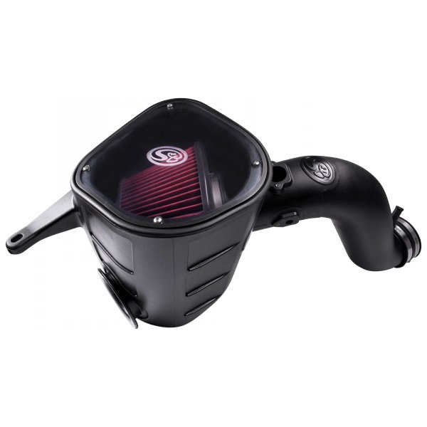 S&B - Cold Air Intake For 13 - 18 Dodge Ram 2500 3500 L6 - 6.7L Cummins Cotton Cleanable Red S&B - Demon Performance