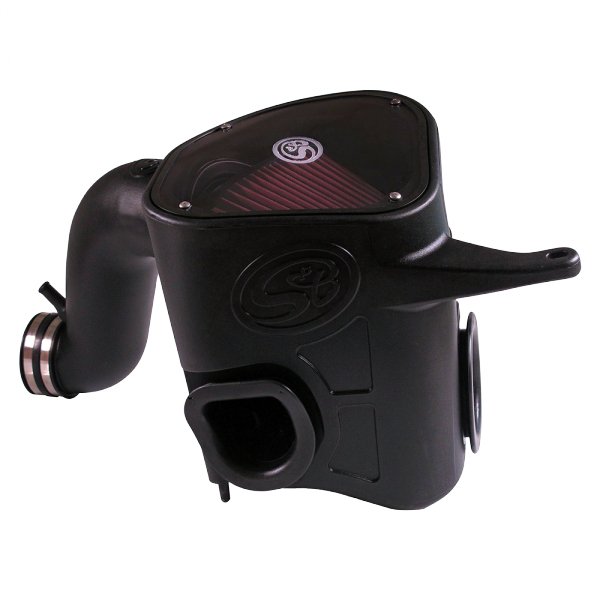 S&B - Cold Air Intake For 13 - 18 Dodge Ram 2500 3500 L6 - 6.7L Cummins Cotton Cleanable Red S&B - Demon Performance