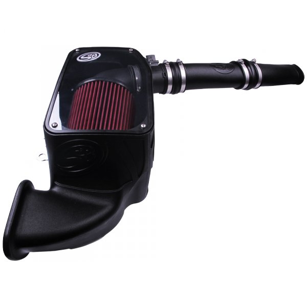 S&B - Cold Air Intake For 14 - 18 Dodge Ram 1500 3.0L EcoDiesel V6 Cotton Cleanable Red S&B - Demon Performance
