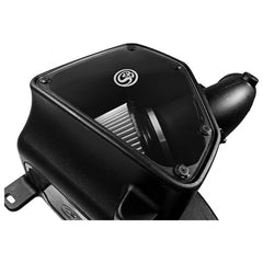 S&B - Cold Air Intake For 14 - 18 Dodge Ram 2500/ 3500 Hemi V8 - 6.4L Dry Extendable White S&B - Demon Performance