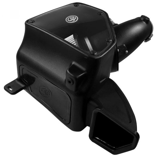 S&B - Cold Air Intake For 14 - 18 Dodge Ram 2500/ 3500 Hemi V8 - 6.4L Dry Extendable White S&B - Demon Performance