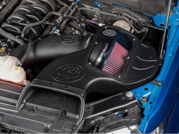 S&B - Cold Air Intake For 15 - 17 Ford F150 V8 - 5.0L Dry Dry Extendable White S&B - Demon Performance