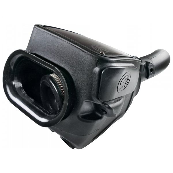 S&B - Cold Air Intake For 16 - 18 Nissan Titan, V8 - 5.0L Cummins Dry Dry Extendable White S&B - Demon Performance