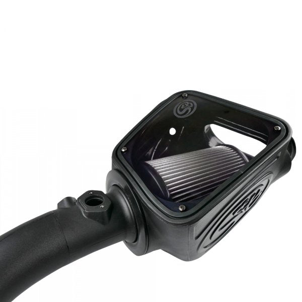 S&B - Cold Air Intake For 16 - 18 Nissan Titan, V8 - 5.0L Cummins Dry Dry Extendable White S&B - Demon Performance