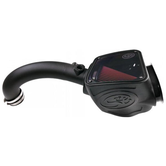 S&B - Cold Air Intake For 16 - 18 Nissan Titan, V8 - 5.0L Cummins Oiled Cotton Cleanable Red S&B - Demon Performance