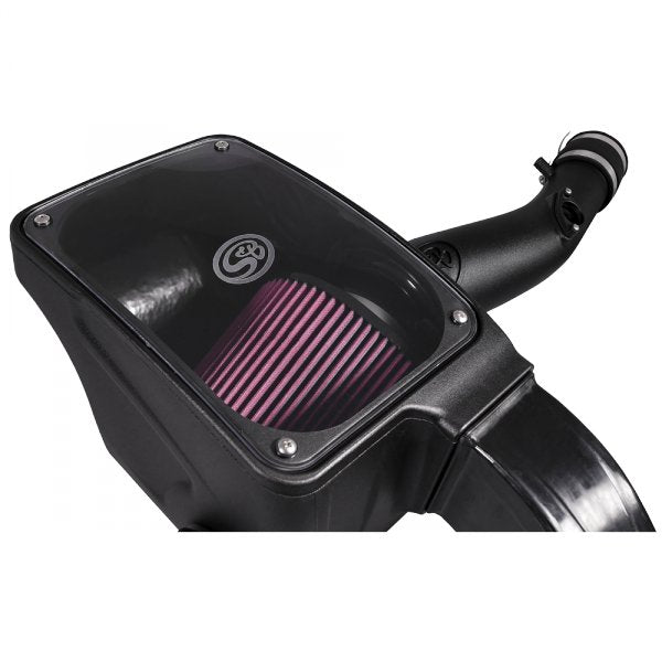 S&B - Cold Air Intake For 16 - 18 Toyota Tacoma 3.5L Oiled Cotton Cleanable Red S&B - Demon Performance