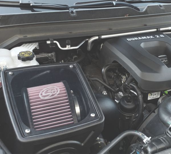 S&B - Cold Air Intake For 16 - 19 Chevrolet Colorado GMC Canyon 2.8L Duramax Cotton Cleanable Red S&B - Demon Performance