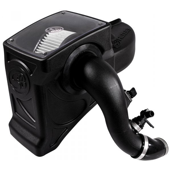 S&B - Cold Air Intake For 16 - 19 Chevrolet Colorado GMC Canyon 2.8L Duramax Dry Dry Extendable White S&B - Demon Performance