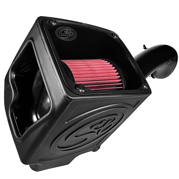 S&B - Cold Air Intake For 16 - 19 Silverado/Sierra 2500, 3500 6.0L Cotton Cleanable Red S&B - Demon Performance