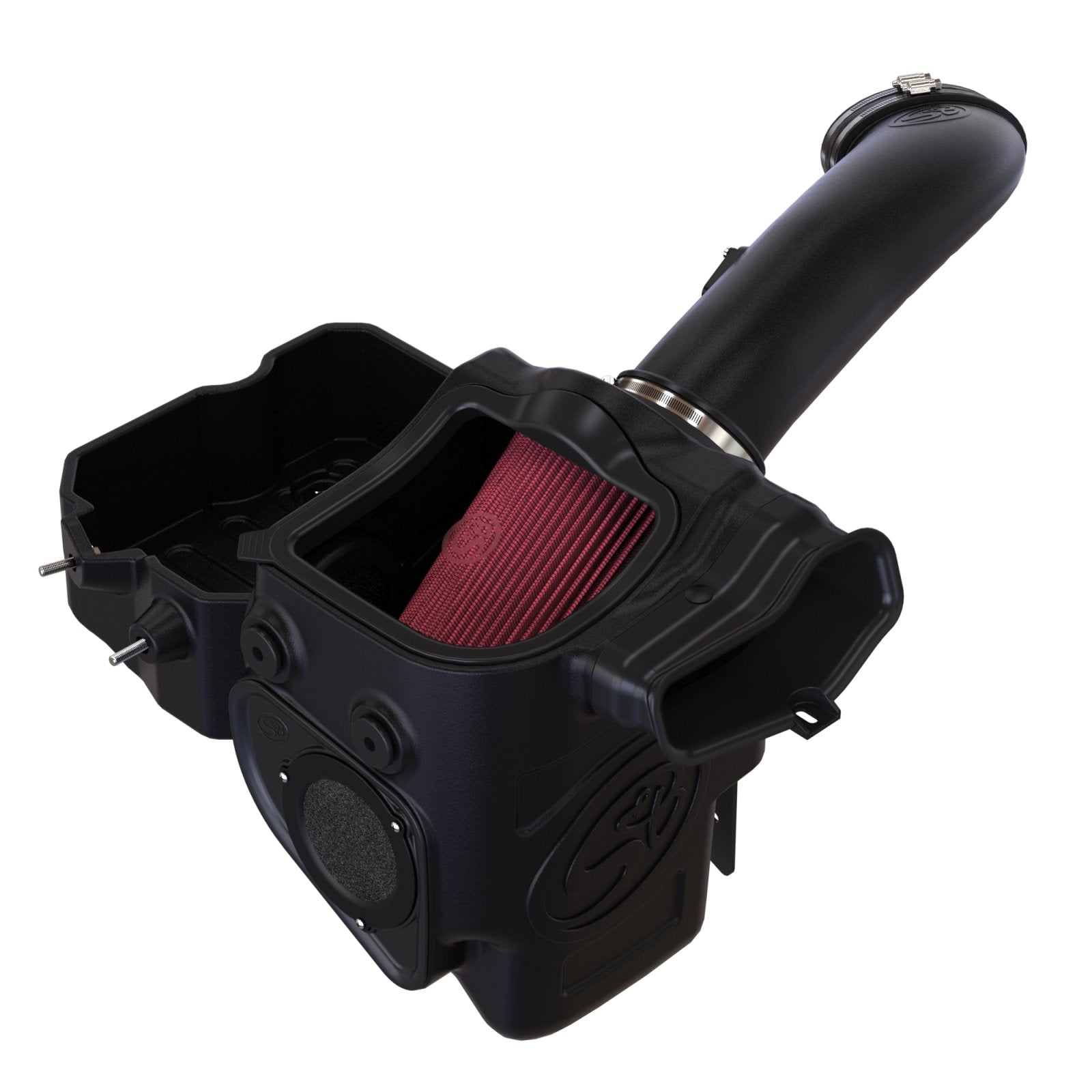 S&B - Cold Air Intake For 17 - 19 Ford F250 F350 V8 - 6.7L Powerstroke Cotton Cleanable Red S&B - Demon Performance