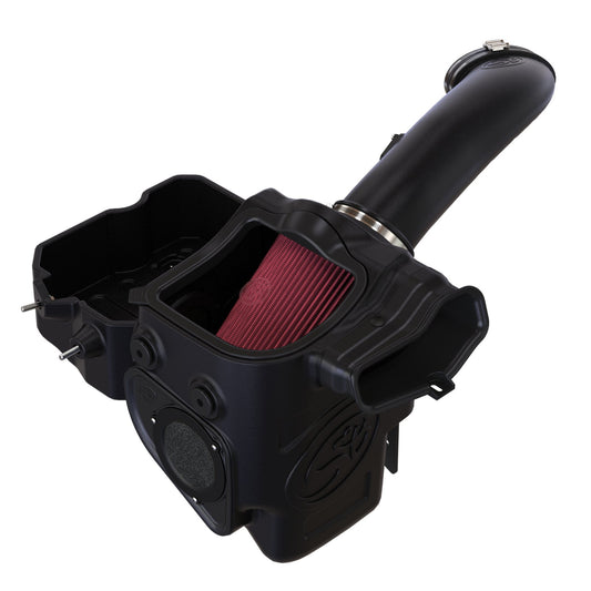 S&B - Cold Air Intake For 17 - 19 Ford F250 F350 V8 - 6.7L Powerstroke Cotton Cleanable Red S&B - Demon Performance