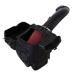 S&B - Cold Air Intake For 17 - 19 Ford F250 F350 V8 - 6.7L Powerstroke Cotton Cleanable Red S&B - Demon Performance