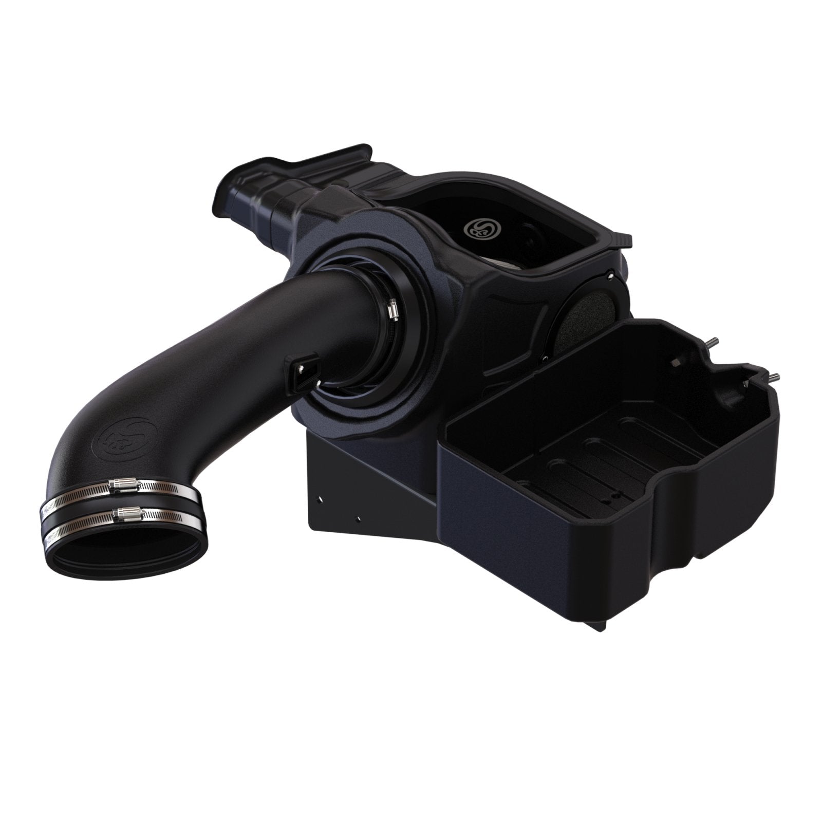 S&B - Cold Air Intake For 17 - 19 Ford F250 F350 V8 - 6.7L Powerstroke Dry Extendable White S&B - Demon Performance