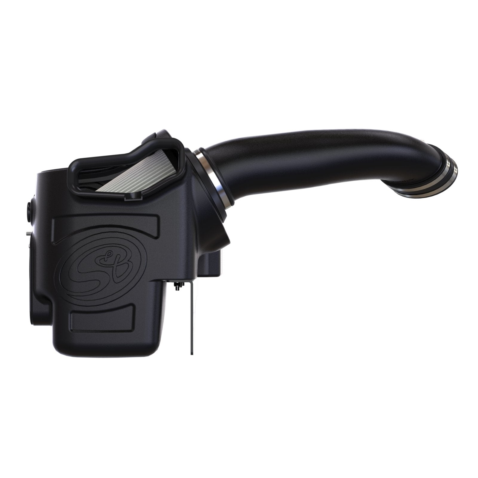 S&B - Cold Air Intake For 17 - 19 Ford F250 F350 V8 - 6.7L Powerstroke Dry Extendable White S&B - Demon Performance