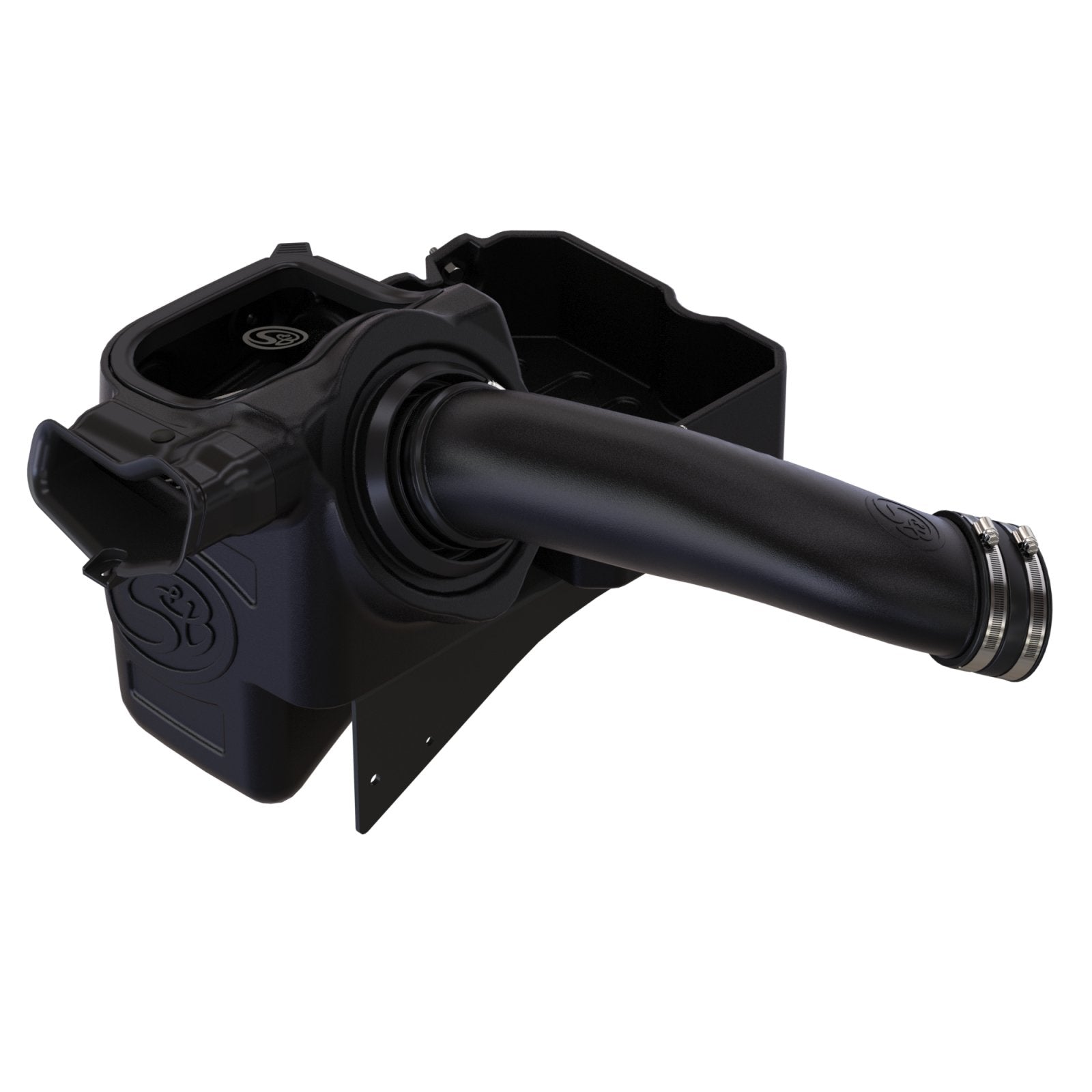 S&B - Cold Air Intake For 17 - 19 Ford F250 F350 V8 - 6.7L Powerstroke Dry Extendable White S&B - Demon Performance