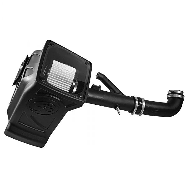 S&B - Cold Air Intake For 17 - 22 Chevrolet Colorado GMC Canyon 3.6L V6 Dry Extendable White S&B - Demon Performance