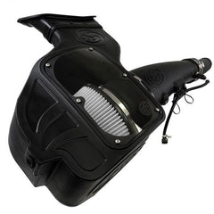 S&B - Cold Air Intake For 18 - 19 Ford F150 3.0L Powerstroke Diesel Dry Extendable White S&B - Demon Performance