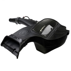 S&B - Cold Air Intake For 18 - 19 Ford F150 3.0L Powerstroke Diesel Dry Extendable White S&B - Demon Performance