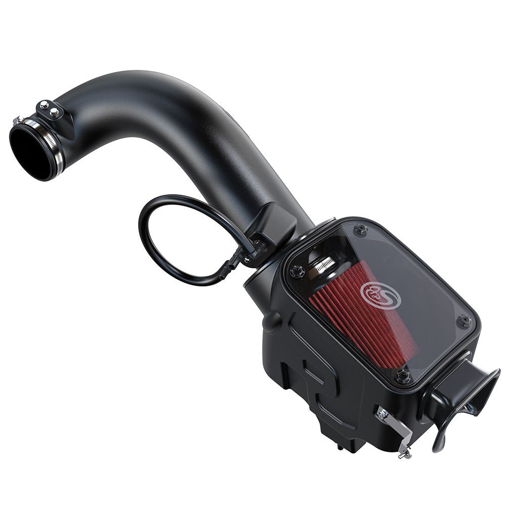 S&B - Cold Air Intake For 18 - 22 Jeep Wranlger JL 2.0L Turbo Oiled Cotton Cleanable Red S&B - Demon Performance