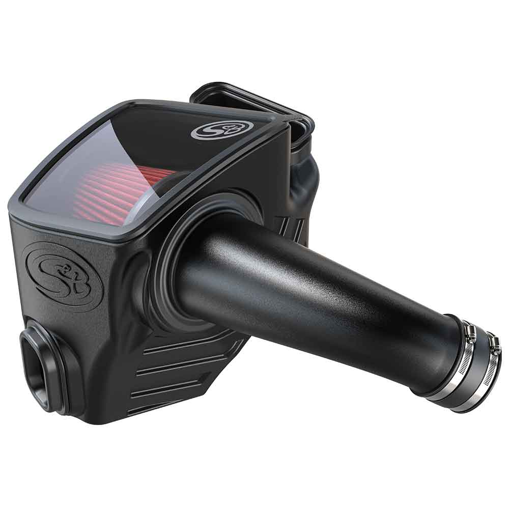 S&B - Cold Air Intake For 20 - 21 Chevrolet Silverado GMC Sierra V8 - 6.6L L5P Duramax Cotton Cleanable S&B - Demon Performance
