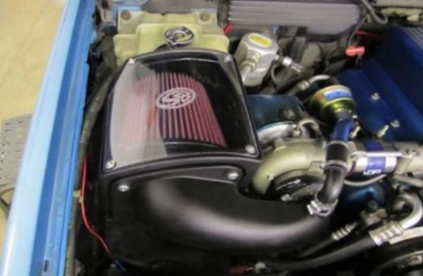 S&B - Cold Air Intake For 92 - 00 GMC K - Series V8 - 6.5L Duramax Oiled Cotton Cleanable Red S&B - Demon Performance