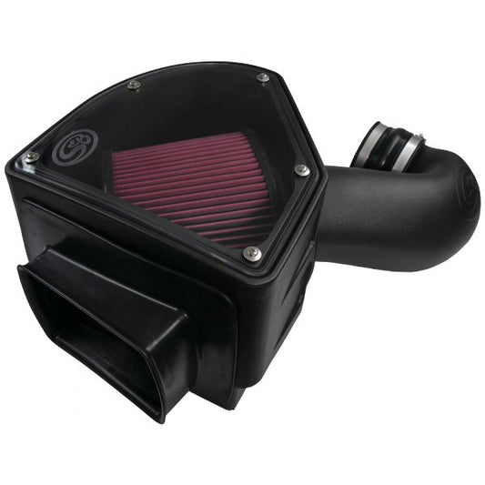 S&B - Cold Air Intake For 94 - 02 Dodge Ram 2500 3500 5.9L Cummins Cotton Cleanable Red S&B - Demon Performance