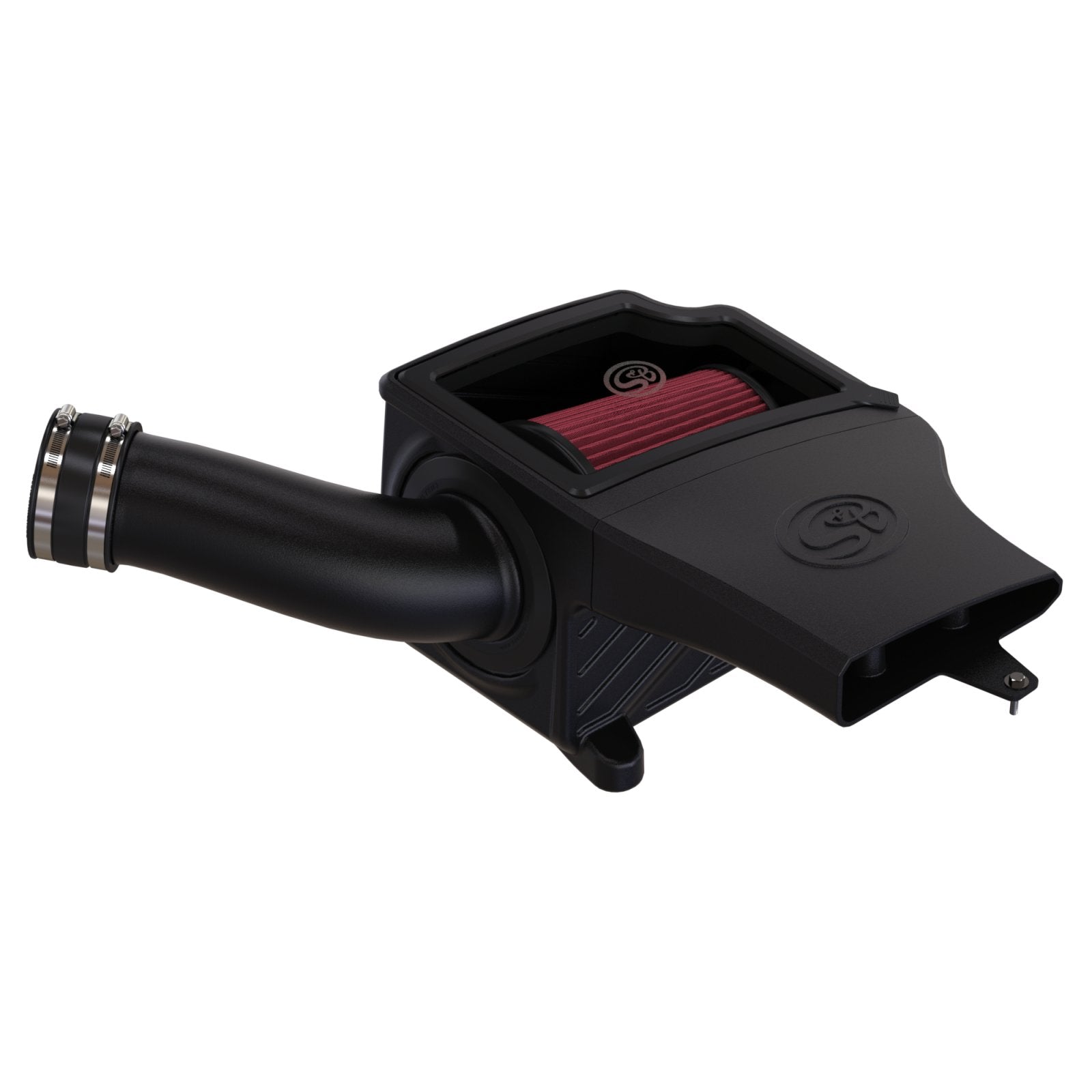 S&B - Cold Air Intake For 94 - 97 Ford F250 F350 V8 - 7.3L Powerstroke Cotton Cleanable Red S&B - Demon Performance