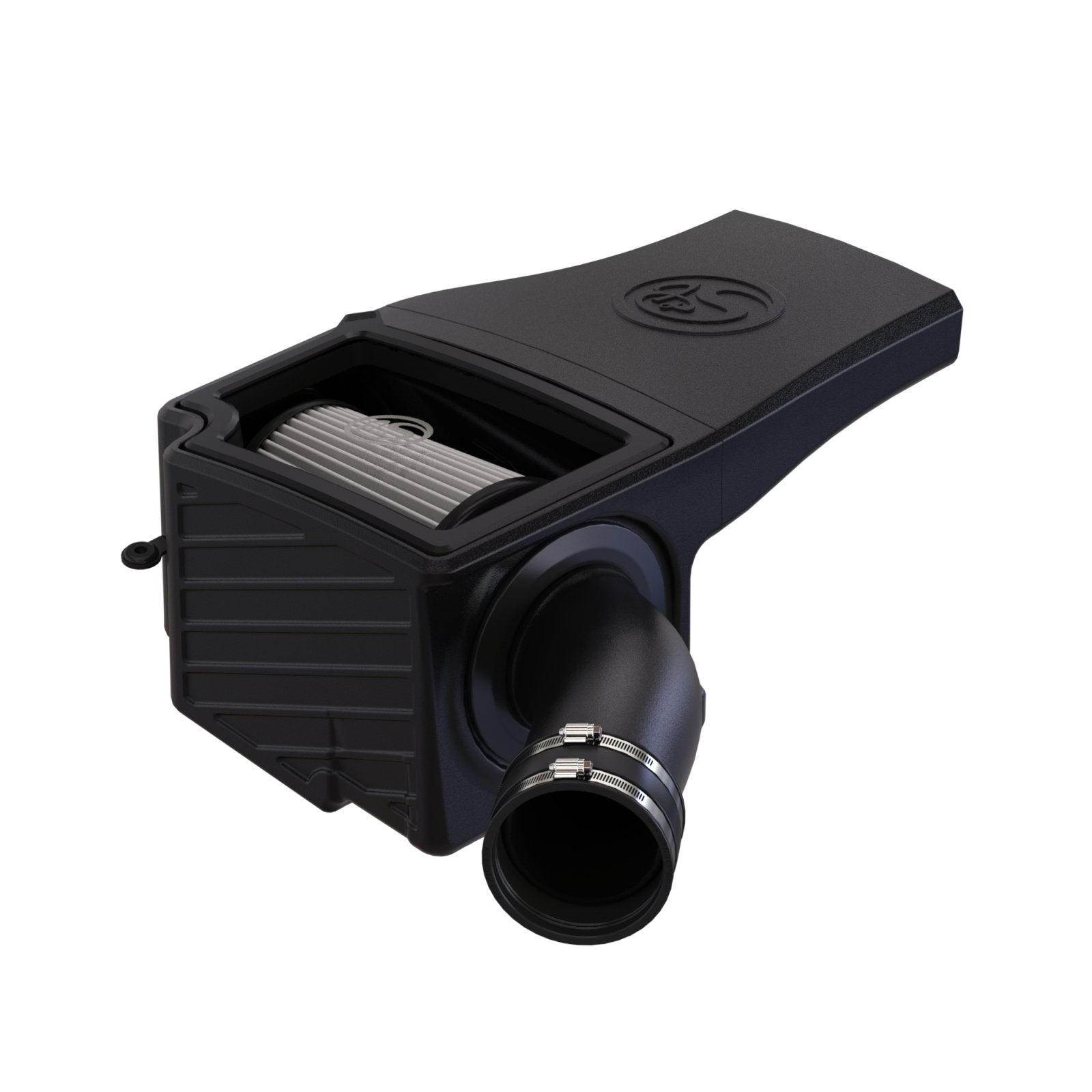 S&B - Cold Air Intake For 94 - 97 Ford F250 F350 V8 - 7.3L Powerstroke Dry Extendable White S&B - Demon Performance