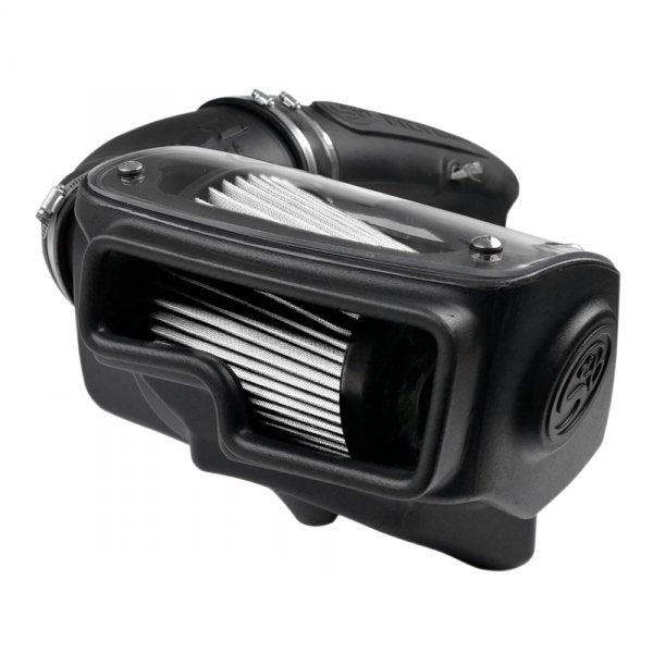 S&B - Cold Air Intake For 97 - 06 Jeep Wrangler TJ L6 - 4.0L Dry Dry Extendable White S&B - Demon Performance
