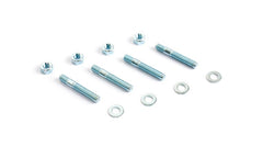 Cometic Gasket - Cometic Carburetor Studs 2in Zinc Plated - Set of 4 With Washers and Nuts - Demon Performance