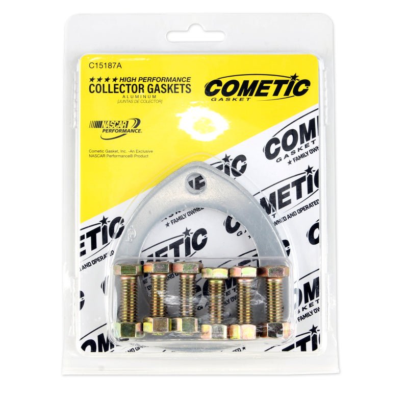 Cometic Gasket - Cometic Exhaust Header Collector Gasket .040in Aluminum - 2.5in Diameter Port - 3.5in Bolt Circle - Set - Demon Performance