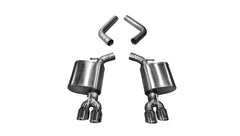 CORSA Performance - Corsa 15-19 Dodge Challenger 6.4L/17-19 Challenger 5.7 Polished Sport Axle-Back Exhaust w/3.5in Tips - Demon Performance