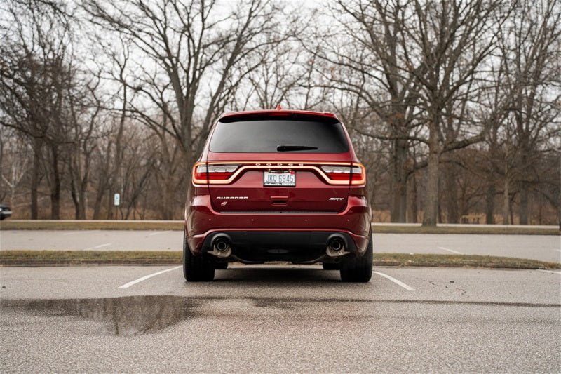 CORSA Performance - Corsa 18-22 Dodge Durango SRT 392 Cat-Back 2.75in Dual Rear Exit Xtreme 4.5in Black PVD Tips - Demon Performance