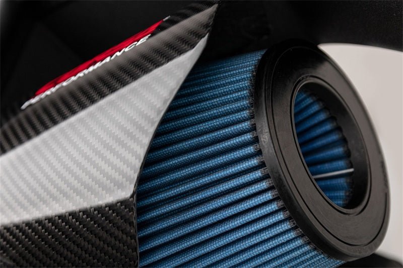 CORSA Performance - Corsa 19-21 Dodge Challenger SRT/Hellcat/Redeye/Demon Carbon Fiber Air Intake w/ MaxFlow 5 Oil Filt. - Demon Performance