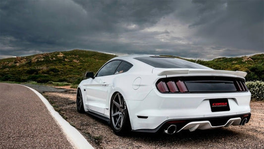 CORSA Performance - Corsa 2015 Ford Mustang GT 5.0 3in Cat Back Exhaust Polish Dual Tips (Sport) - Demon Performance