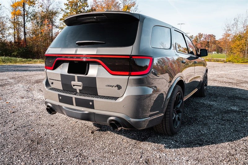 CORSA Performance - Corsa 21-22 Dodge Durango SRT Hellcat Cat-Back 2.75in Dual Rear Exit Sport 4.5in Black PVD Tips - Demon Performance