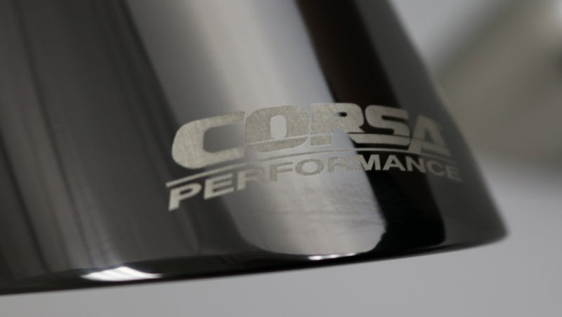 CORSA Performance - Corsa Single Universal 2.5in Inlet / 4.5in Outlet Black PVD Pro-Series Tip Kit - Demon Performance