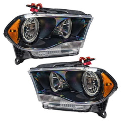 Oracle 11-13 Dodge Durango SMD HL Halogen - Black - Blue