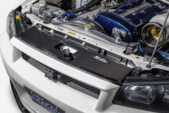 GReddy Garage 95-98 Nissan Skyline GT-R Carbon Cooling Panel R33