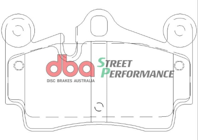DBA - DBA 03-10 Porsche Cayenne SP500 Rear Brake Pads - Demon Performance