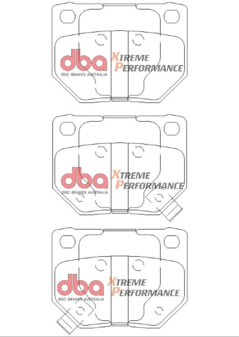 DBA - DBA 06-07 Subaru WRX XP650 Rear Brake Pads - Demon Performance