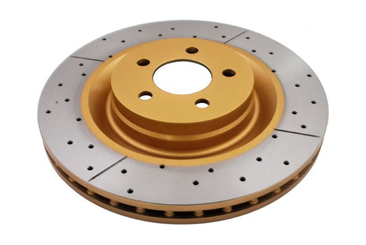 DBA - DBA 08-15 Dodge Challenger SRT-8 Front Drilled & Slotted Street Series Rotor - Demon Performance