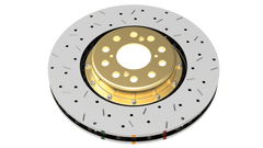DBA - DBA 09 - 24 Nissan GTR Rear 5000 Series Drilled & Slotted Ring - Demon Performance