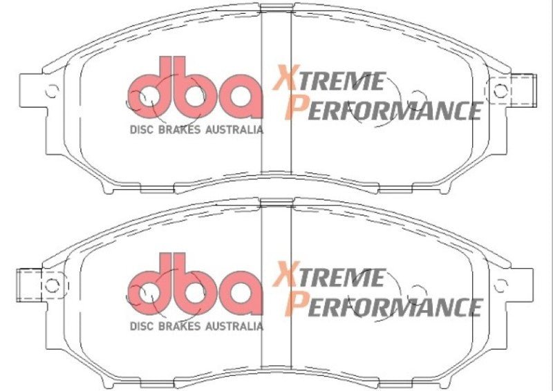 DBA - DBA 09 Nissan 350Z / 05-08 Infiniti G35 w/o Brembo XP650 Front Brake Pads - Demon Performance